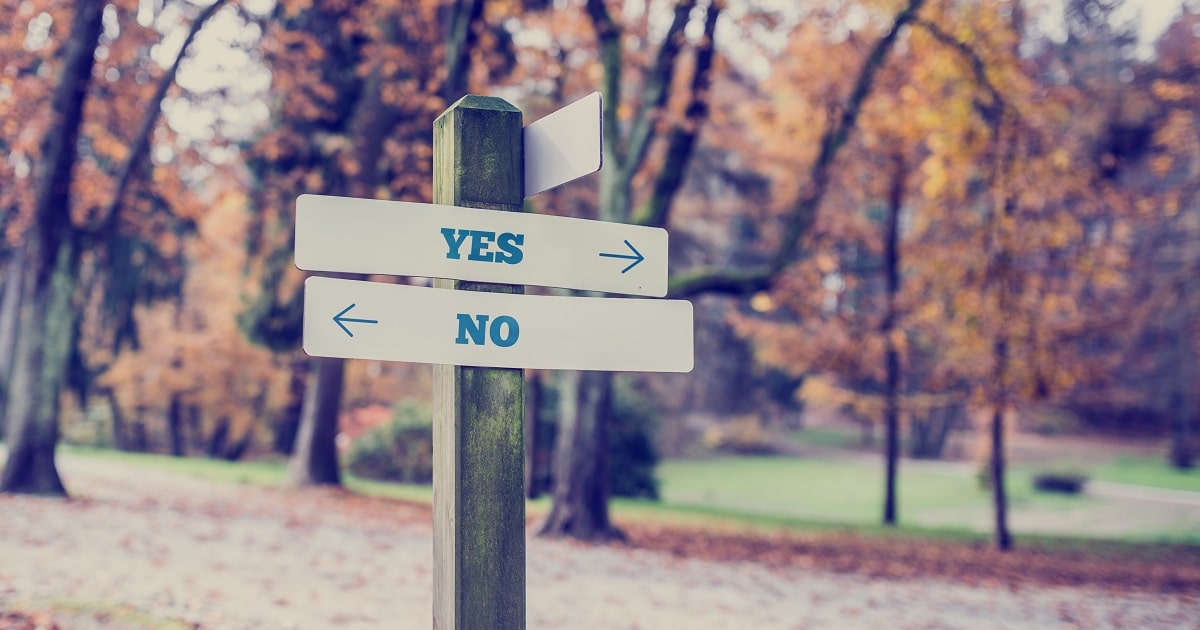 YesとNoを正しく使い分ける方法