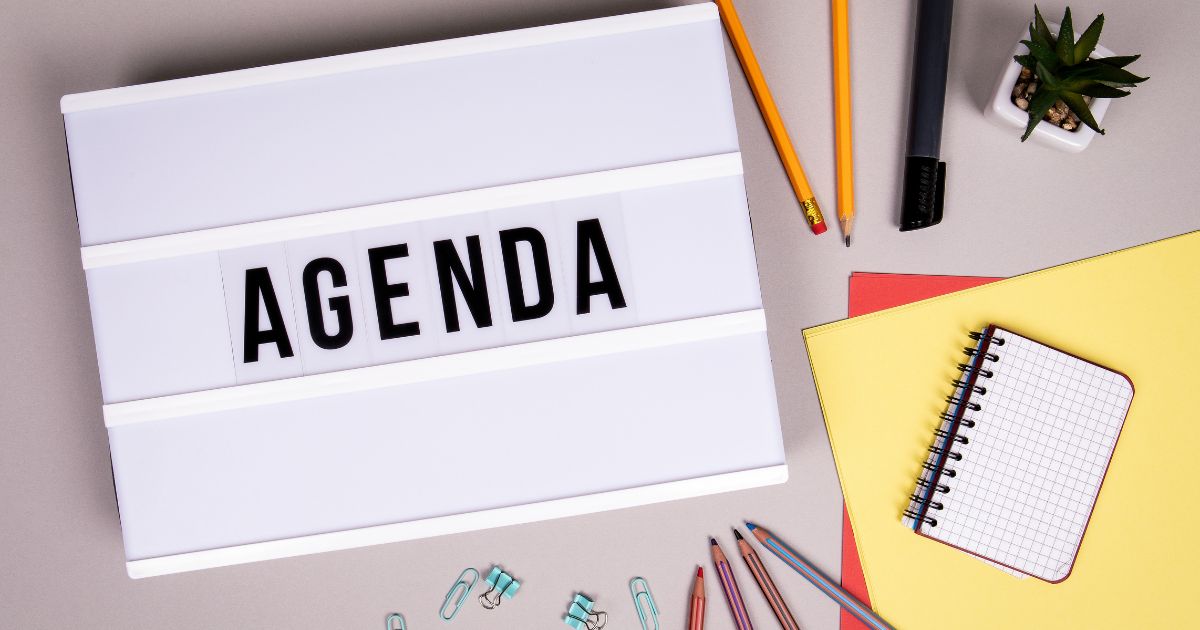 AGENDAと書かれた画像