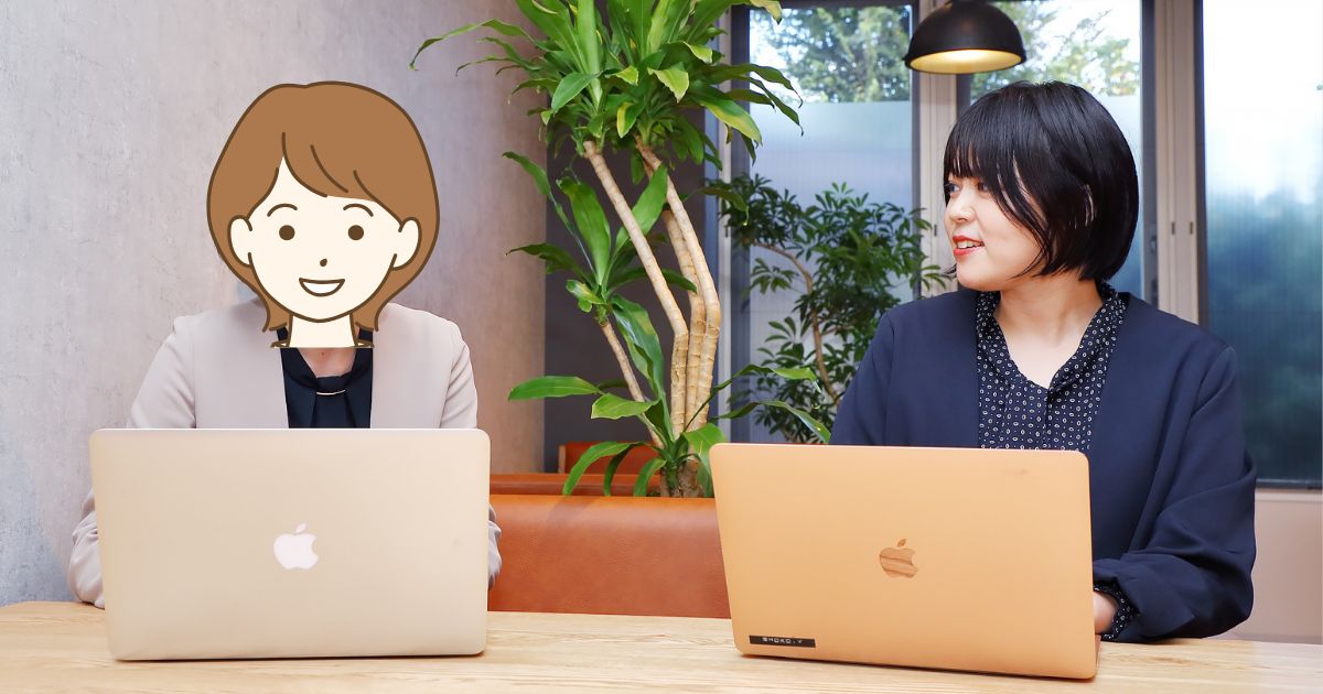 佐藤さんと依田さんのインタビュー画像