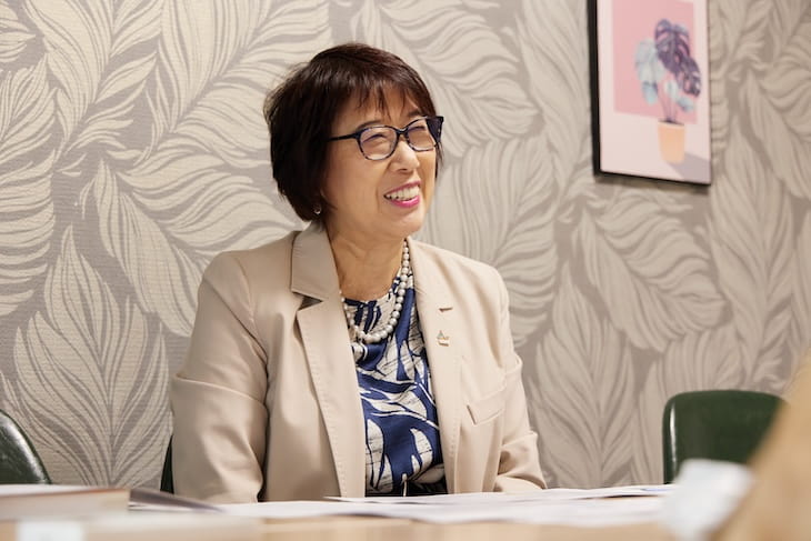 認知の4点セットについて語る熊平さん