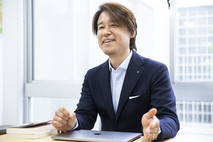 仕事の3つのカテゴリーについて語る西剛志さん
