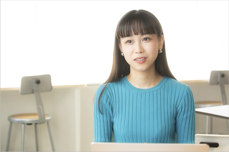 ビジネスにおいて話す場では、必ず「話す目的」があると語る千葉佳織さん