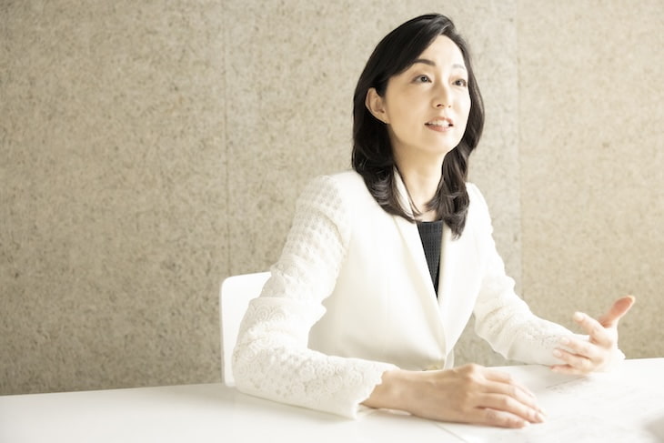リーダーとしての「話す力」について語る矢野香さん