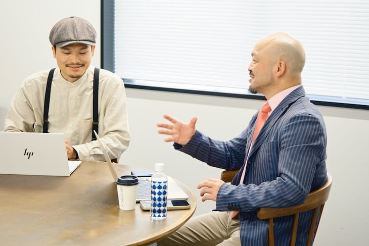 英語学習に有効な会話ができるようにするプロンプトについて語り合うフランキー古江さんと時吉秀弥さん
