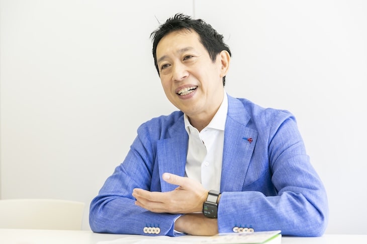 本を読む時間を先に確保しておくと話す越川慎司さん