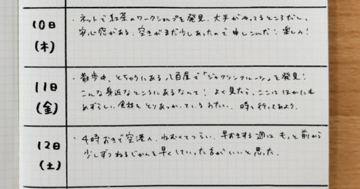 ミーニング・ノートの実践