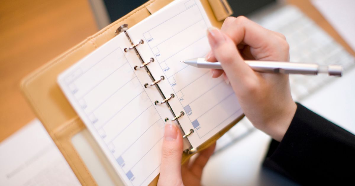 スケジュール帳