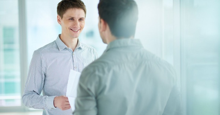 いつも機嫌のいい男性