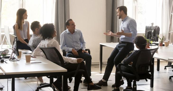 人間関係が良好な職場