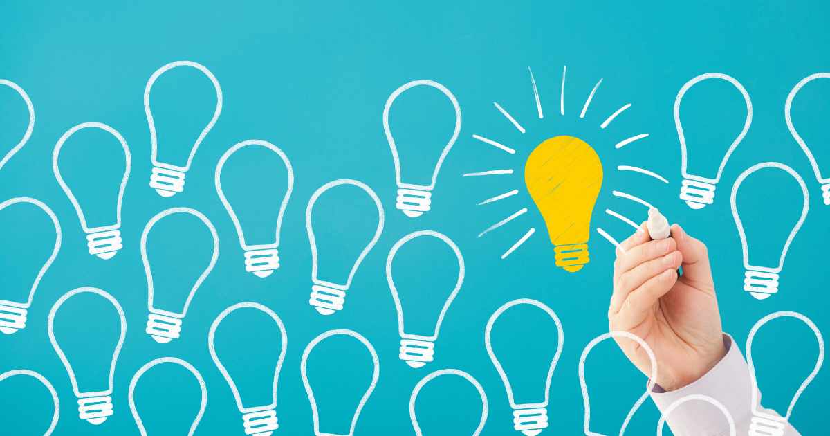 閃いた様子のイメージ