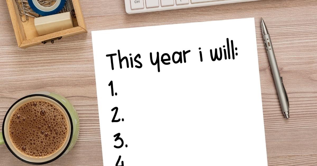 やる気に満ちている新年のイメージ