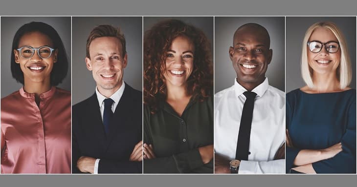 世界の多種多様な成功者たちのイメージ