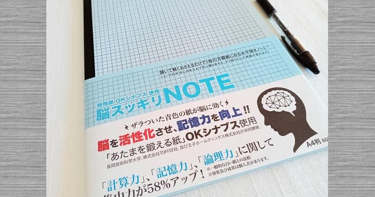 株式会社中村印刷所の脳スッキリノートA4判