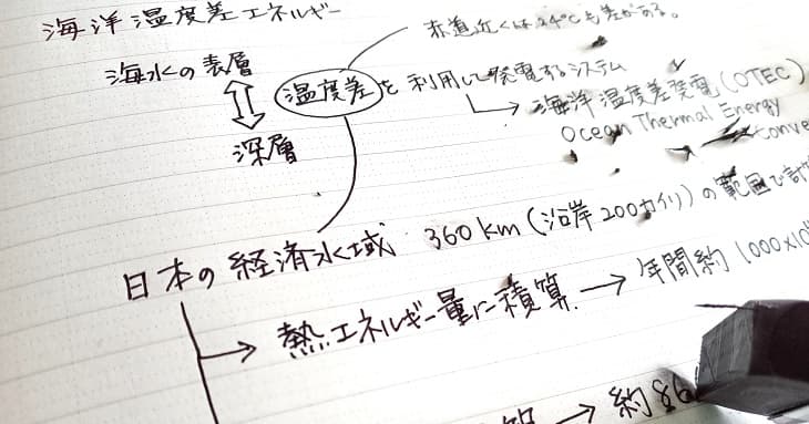 塗りつぶしたところで簡単な想起テストを行なったあと消しゴムで消して答え合わせ