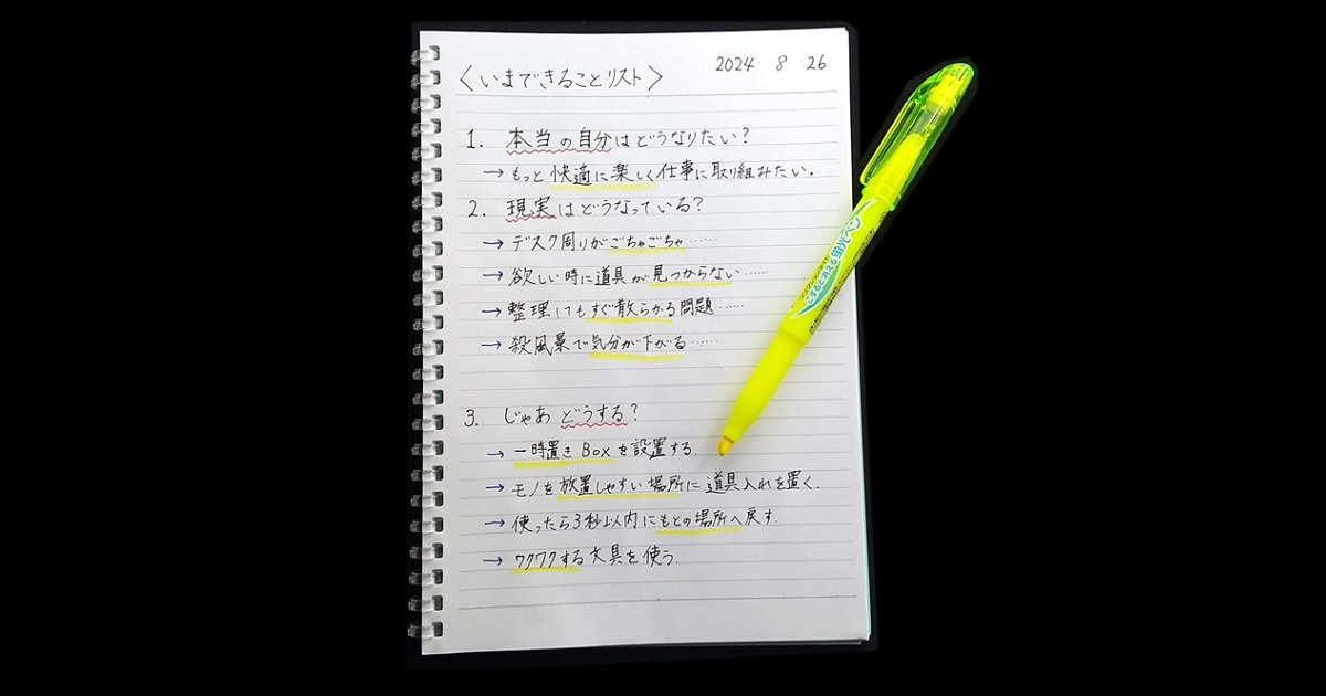 自問に答えた内容