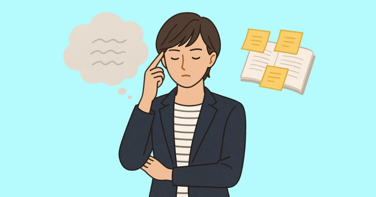 暗黙知の言語化を試みるビジネスパーソン