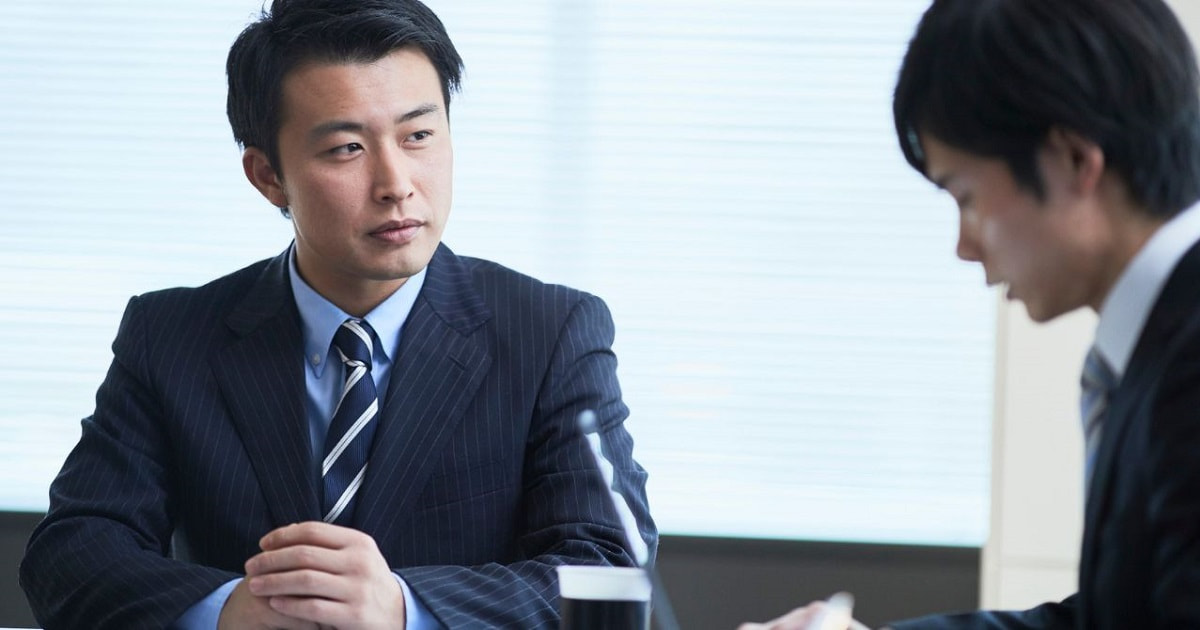 相談窓口の担当者と相談者
