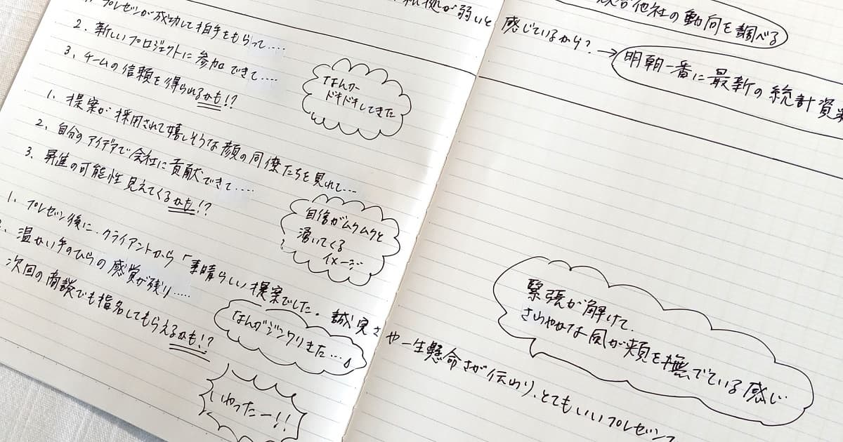 「未来の仕分け日記」のポジティブな未来像