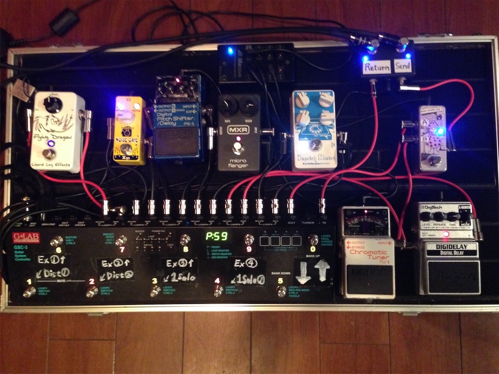 機材の話 〜MIDIで一発切替〜 - とあるIT傭兵兼週末ギター弾きの落書帳