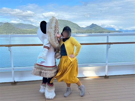 DCL'23_032】Greeting with Minnie Mouse（Alaskan Costume