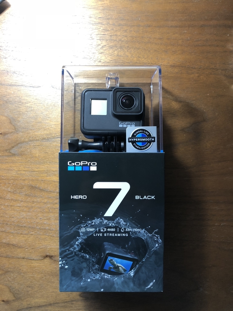 GoPro HERO7 買ってみました。 - 駆け抜けて墓場まで