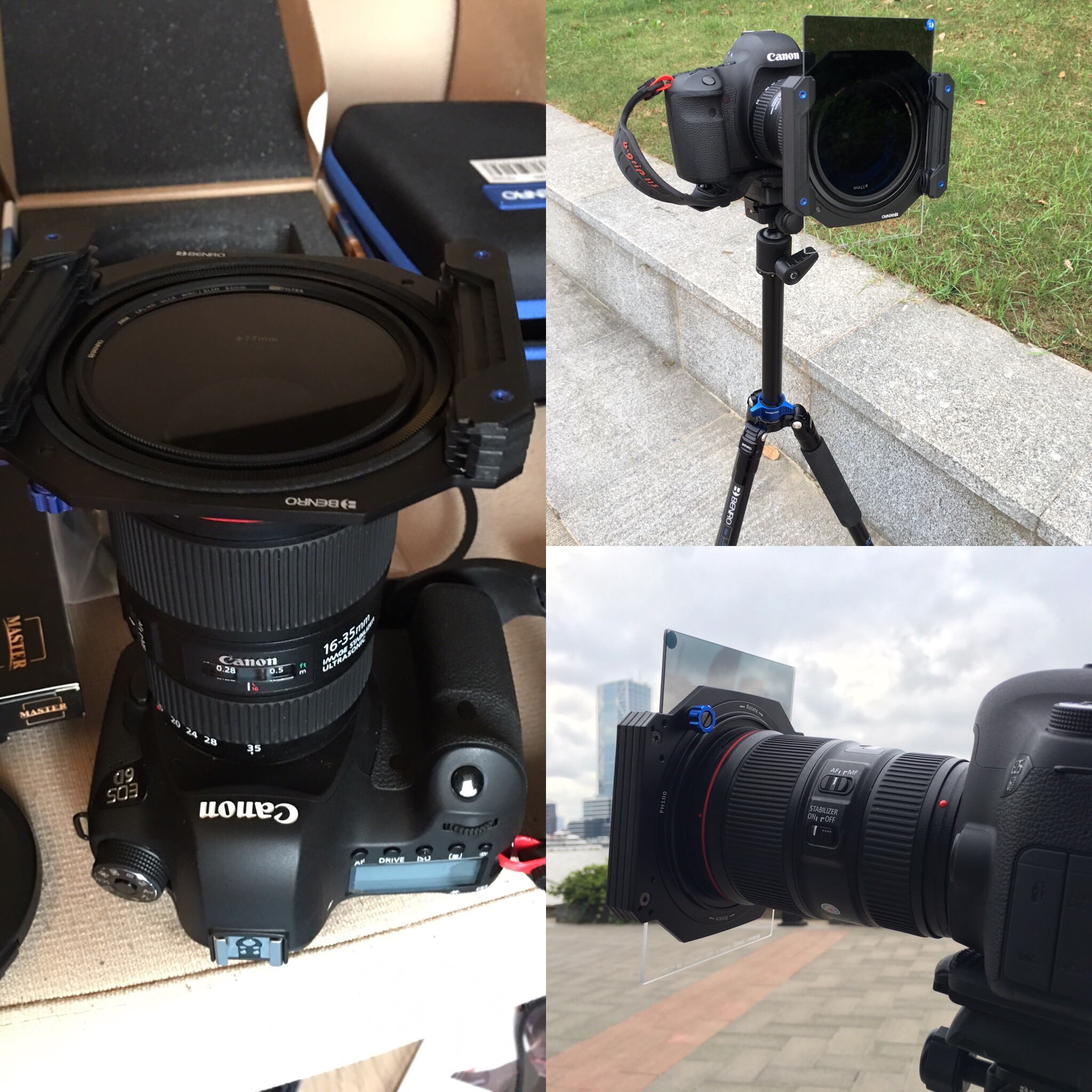 CPL装着可能!焦点距離16㎜がケラレないBENROの角型フィルターシステム