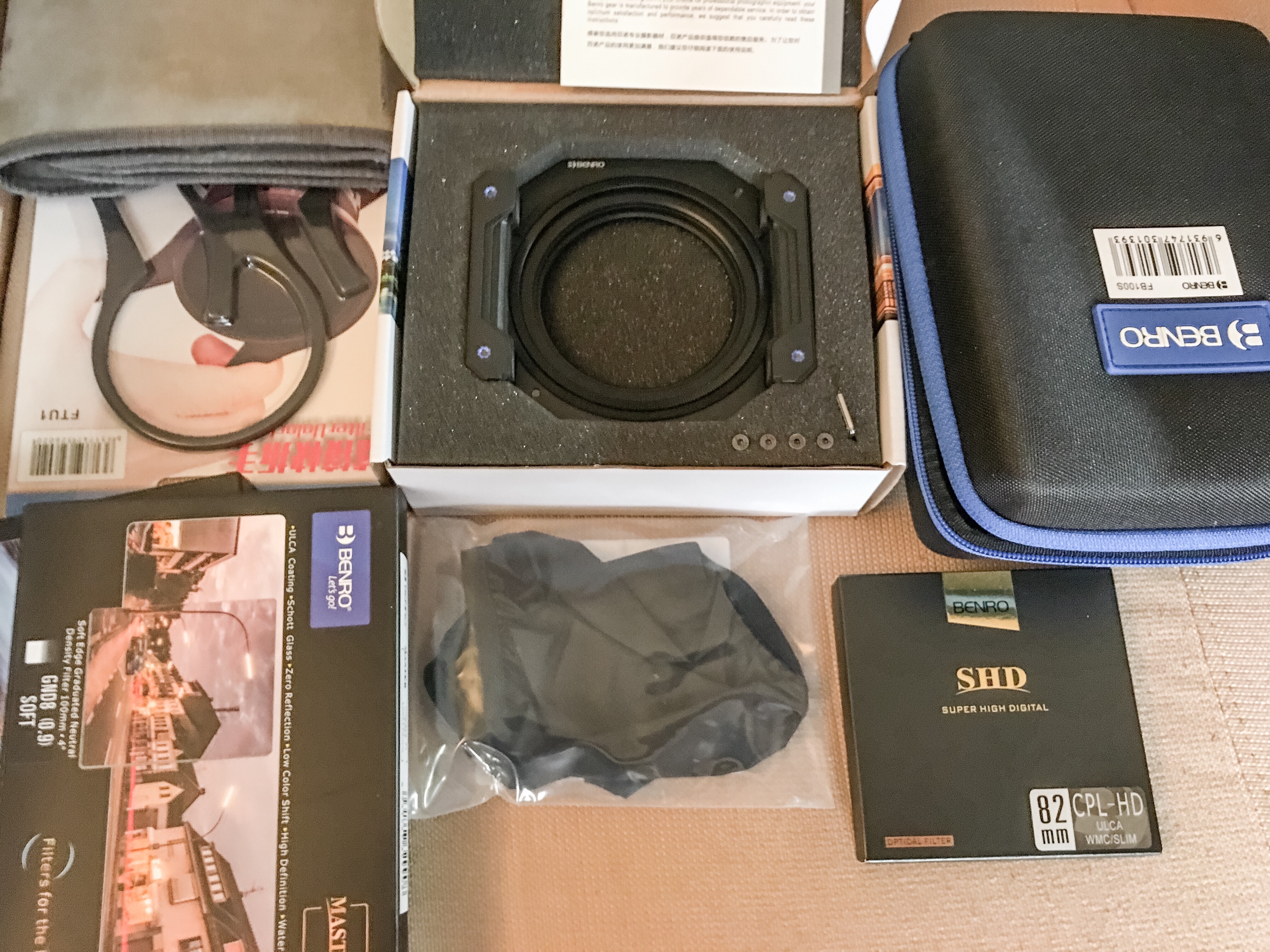 CPL装着可能!焦点距離16㎜がケラレないBENROの角型フィルターシステム