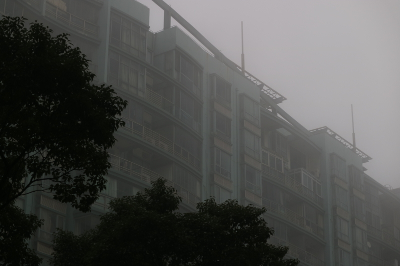 上海雾霾　2016-11月