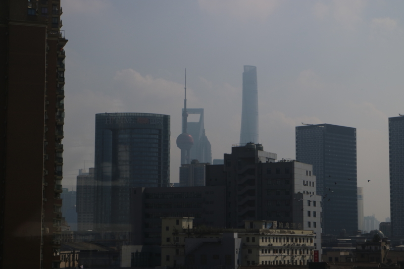 上海雾霾　2016-11月