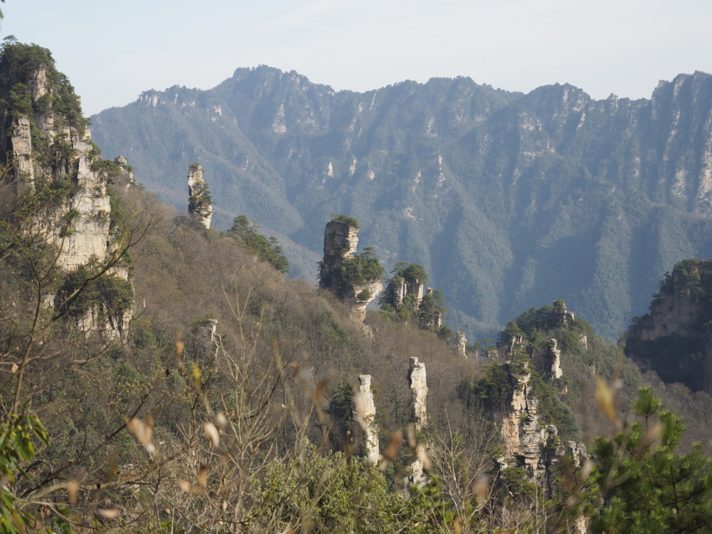 張家界国家森林公園,武陵源天子山,仙女散花