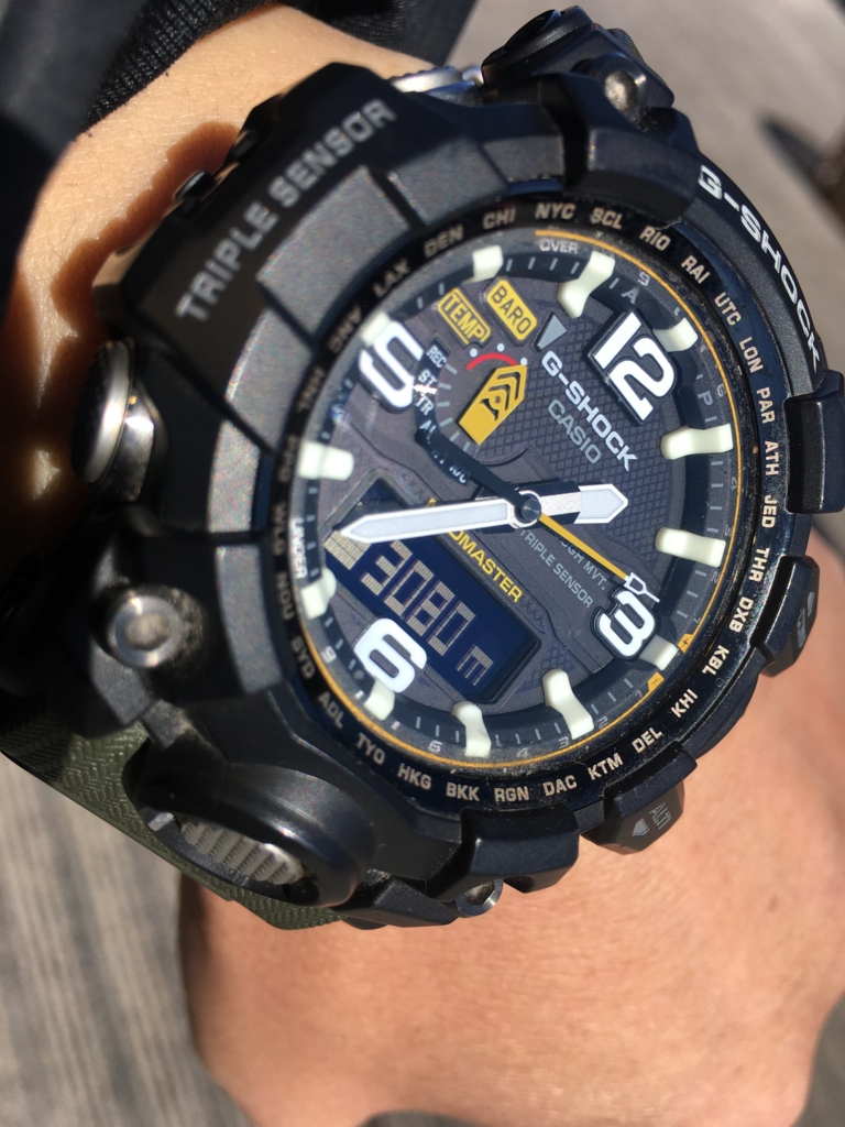G-SHOCKマッドマスター3000m