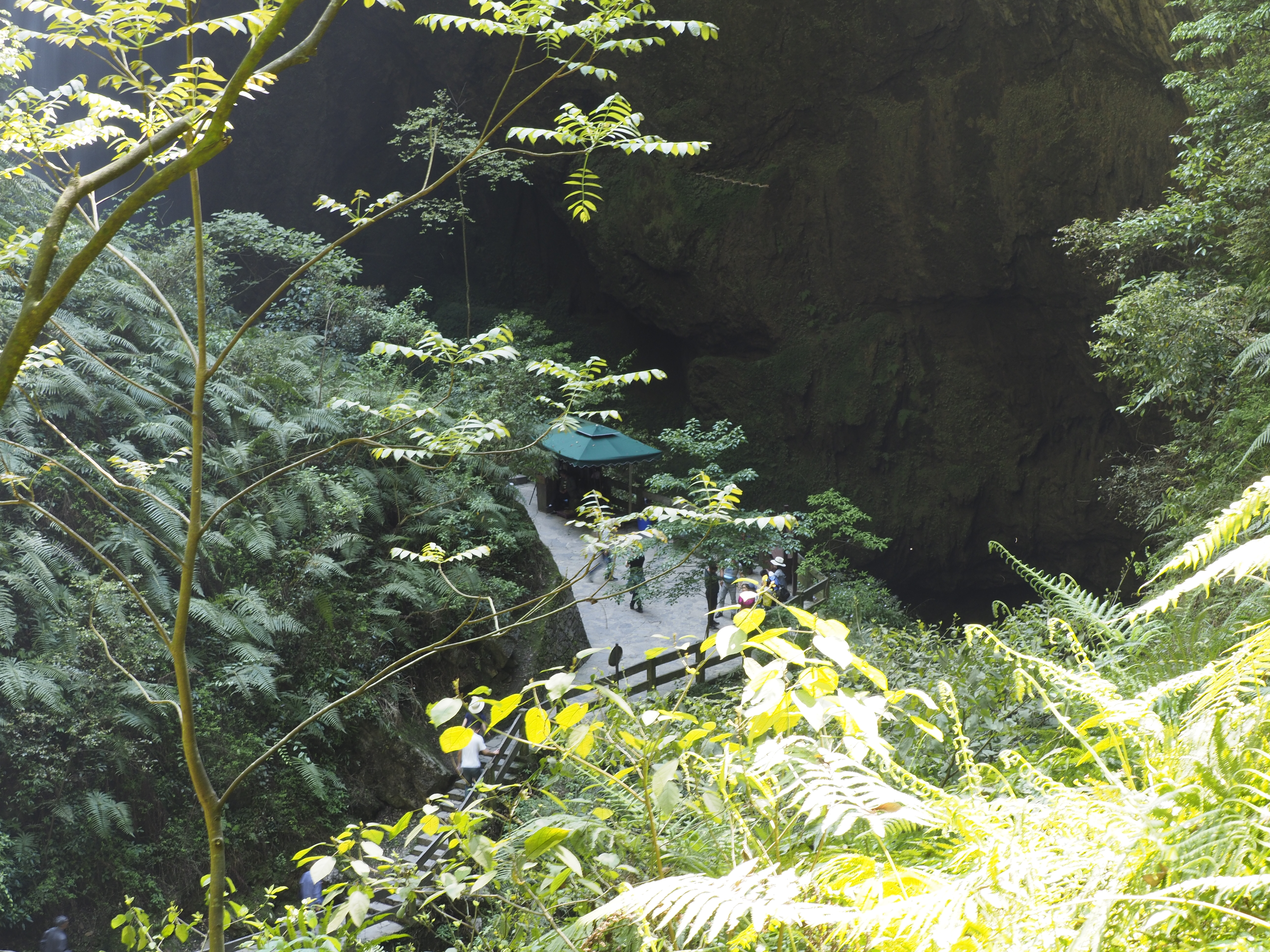 武隆龍水峡地縫