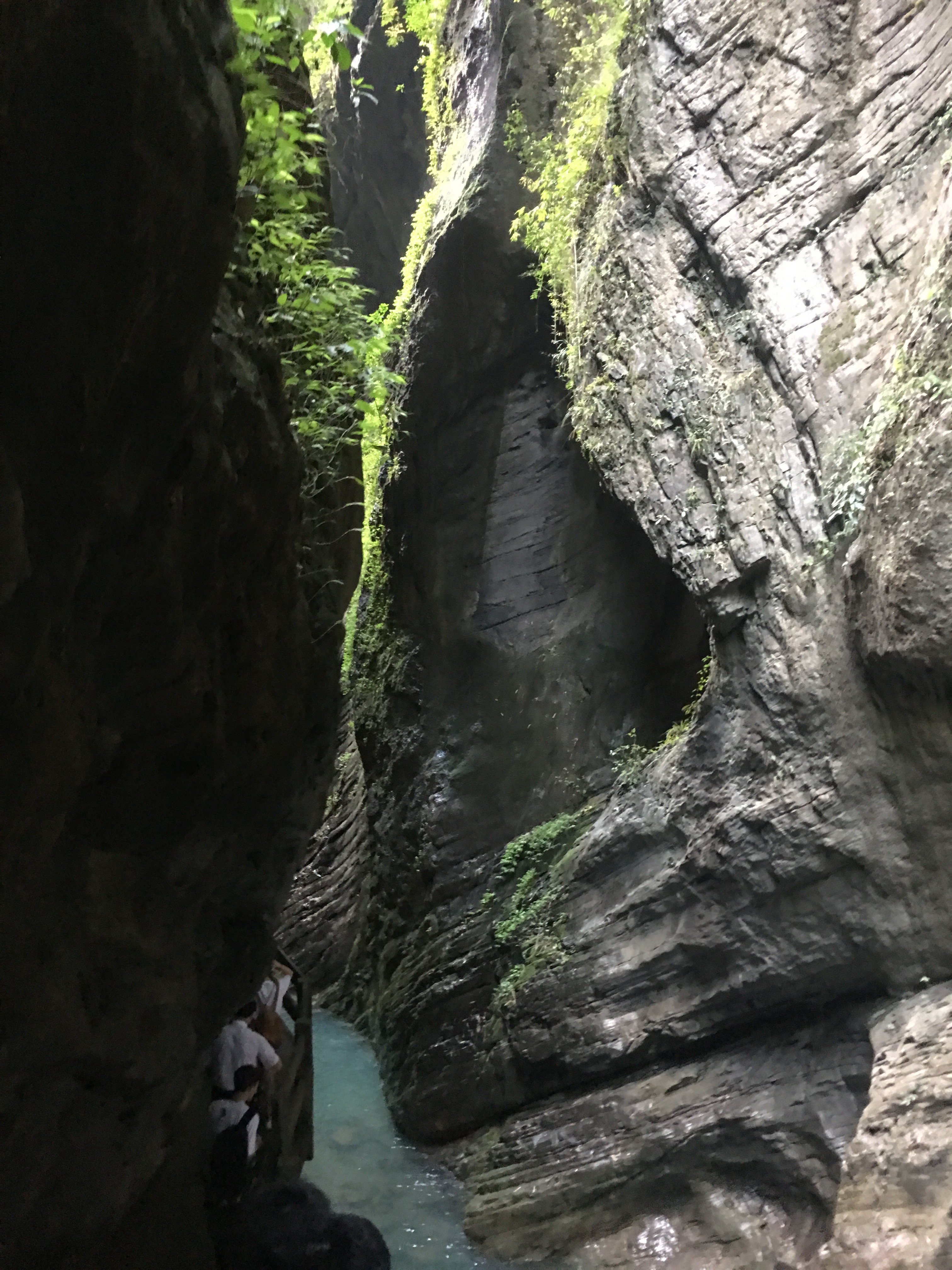 武隆龍水峡地縫