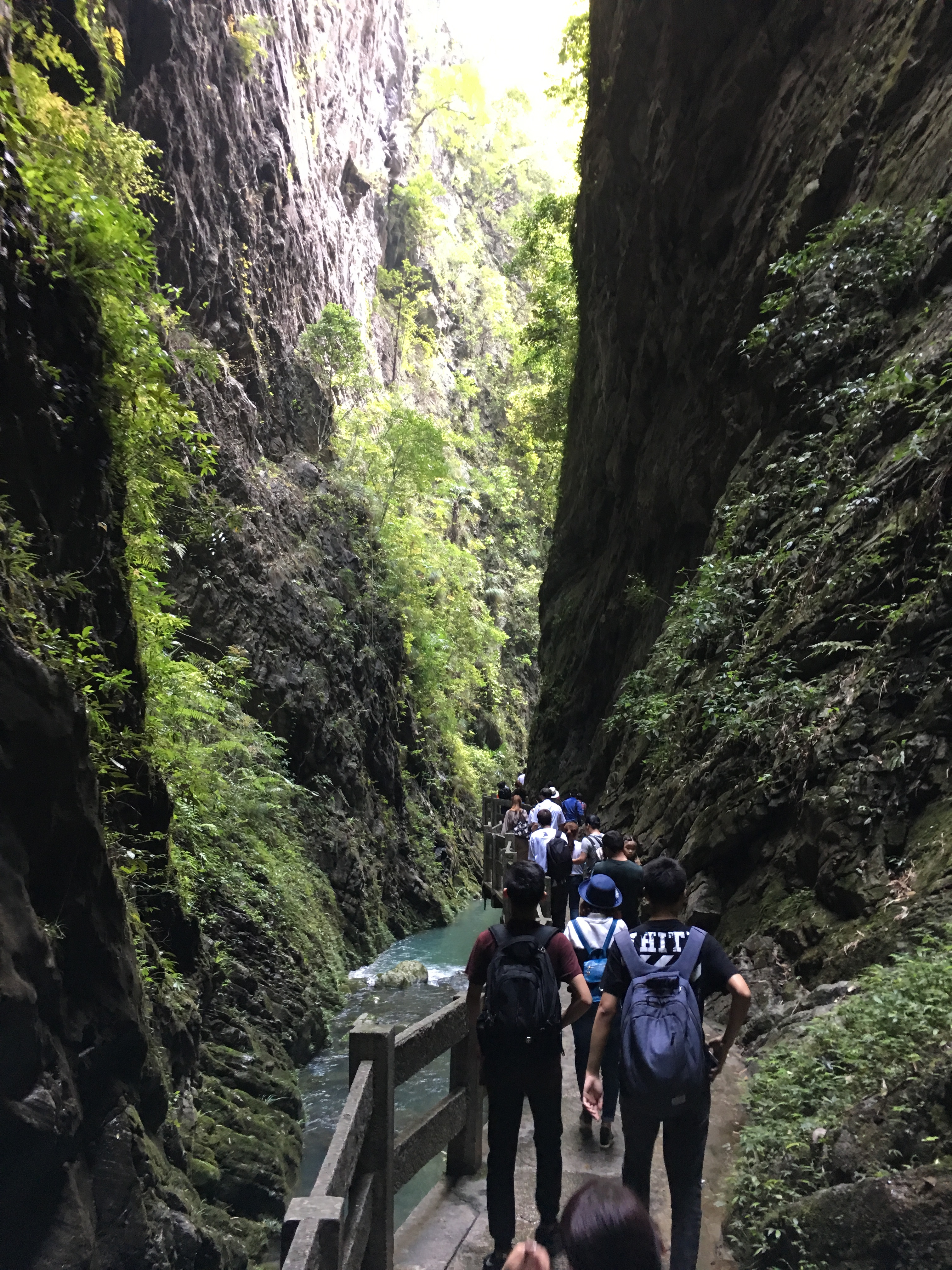 武隆龍水峡地縫