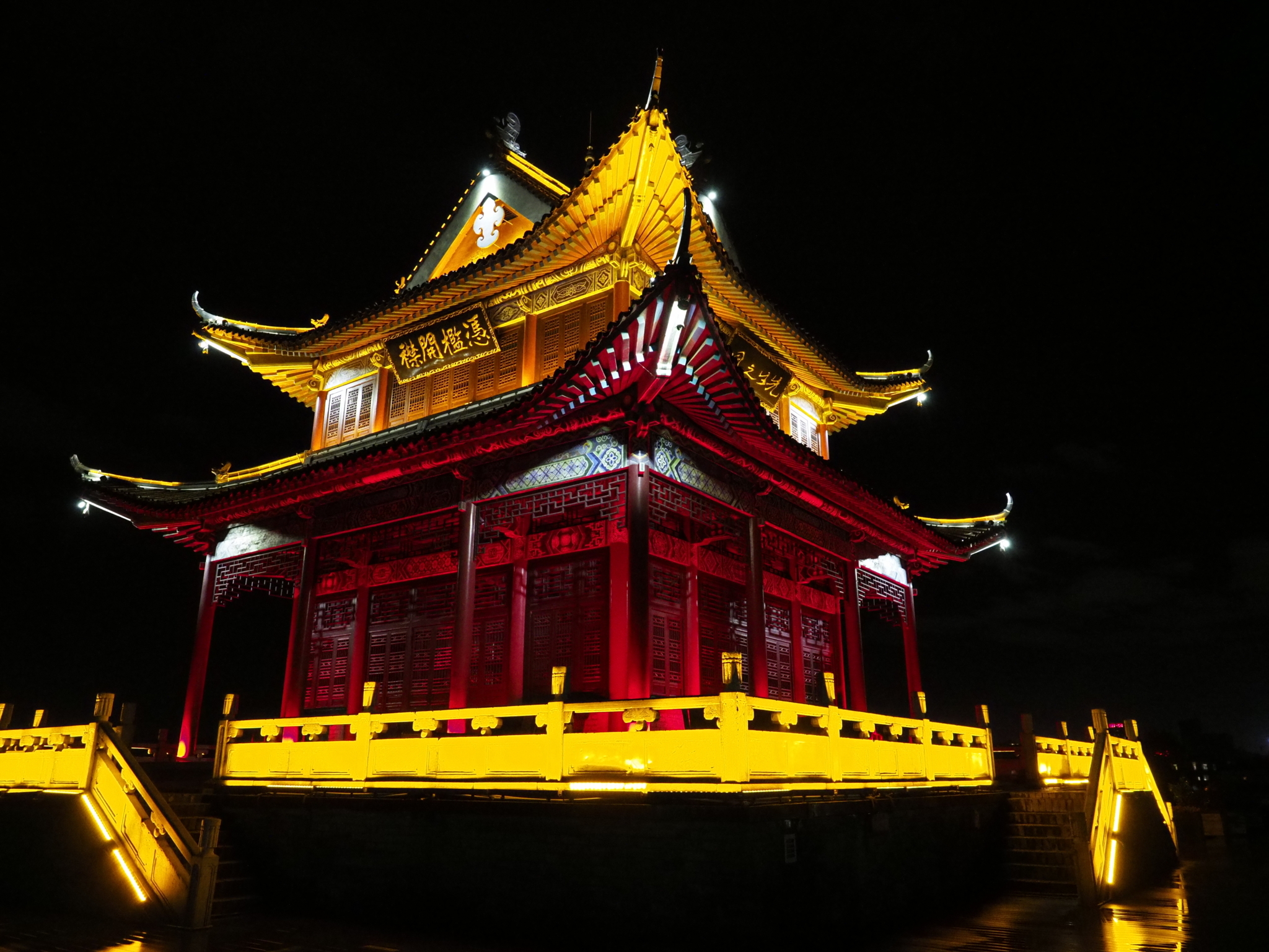 襄陽の夜景