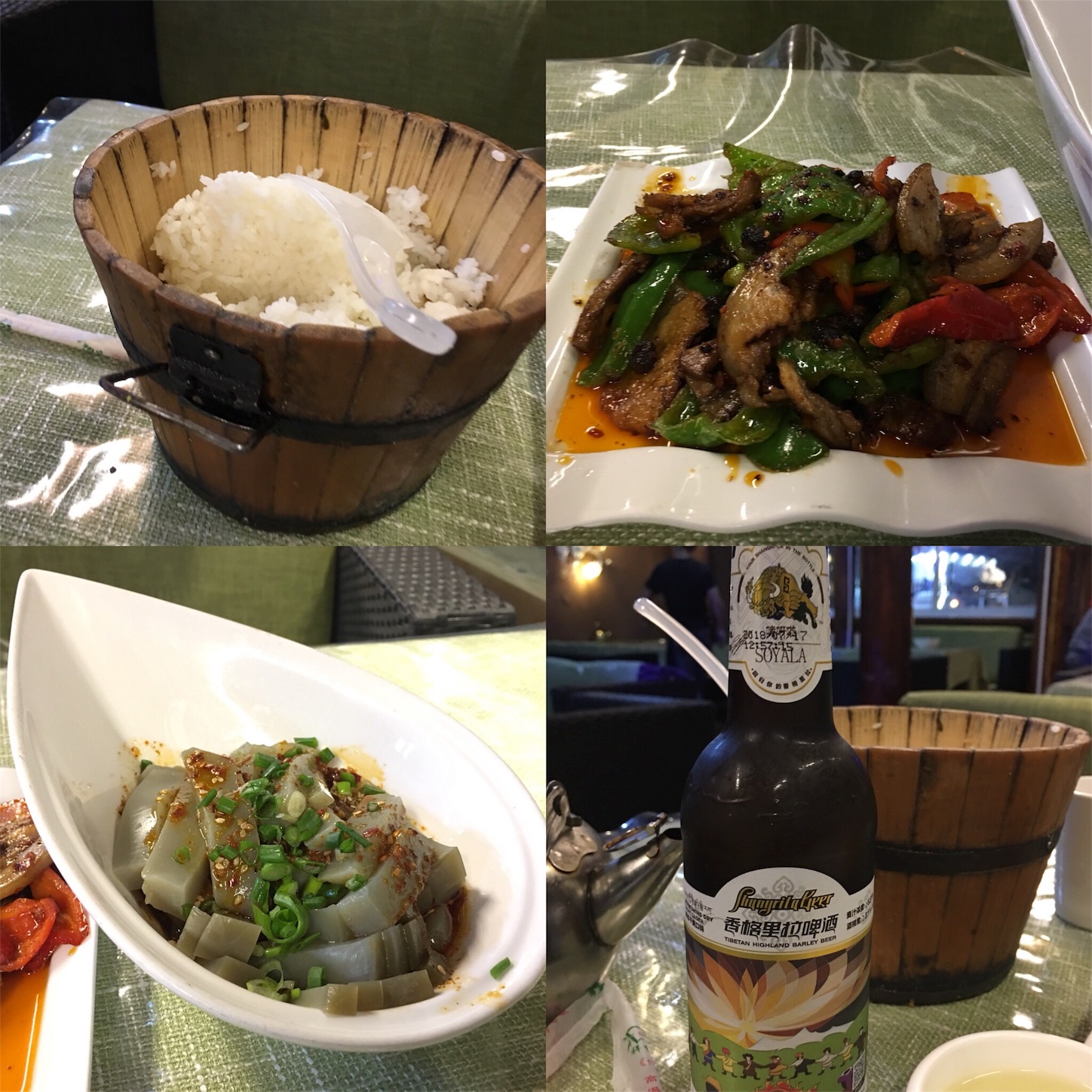 麗江古城,食事