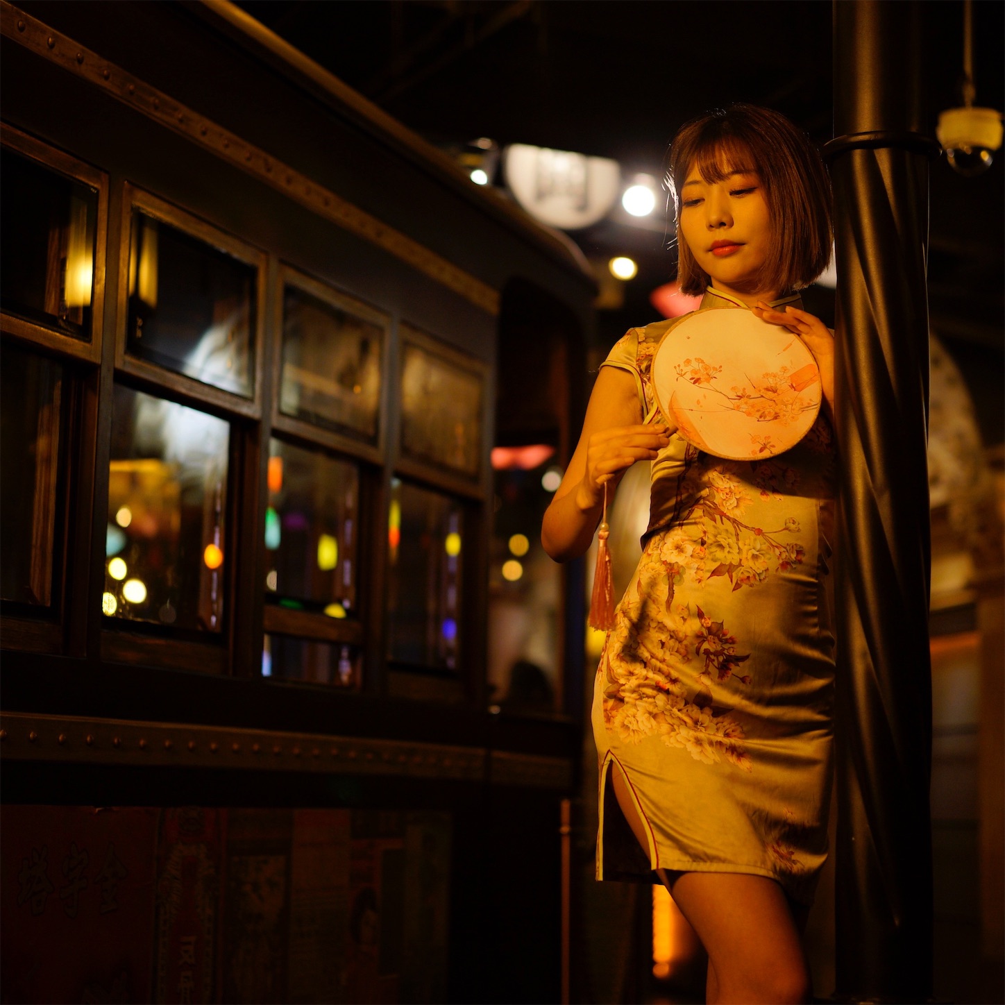 チーパオポートレート,portraitphotograph