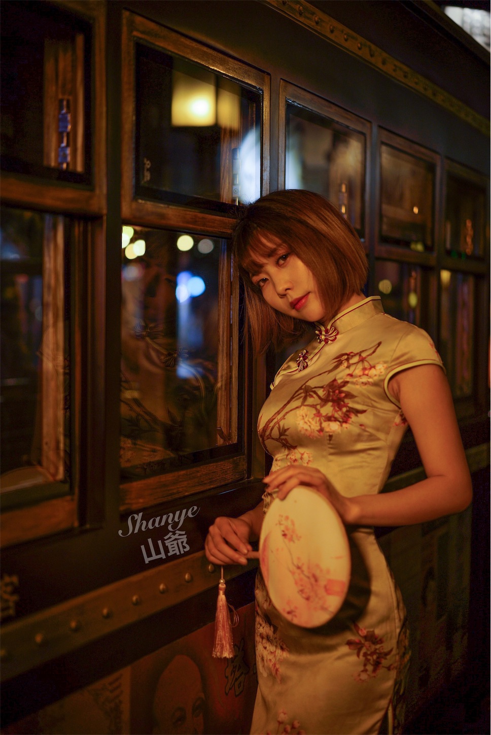 チーパオポートレート,portraitphotograph