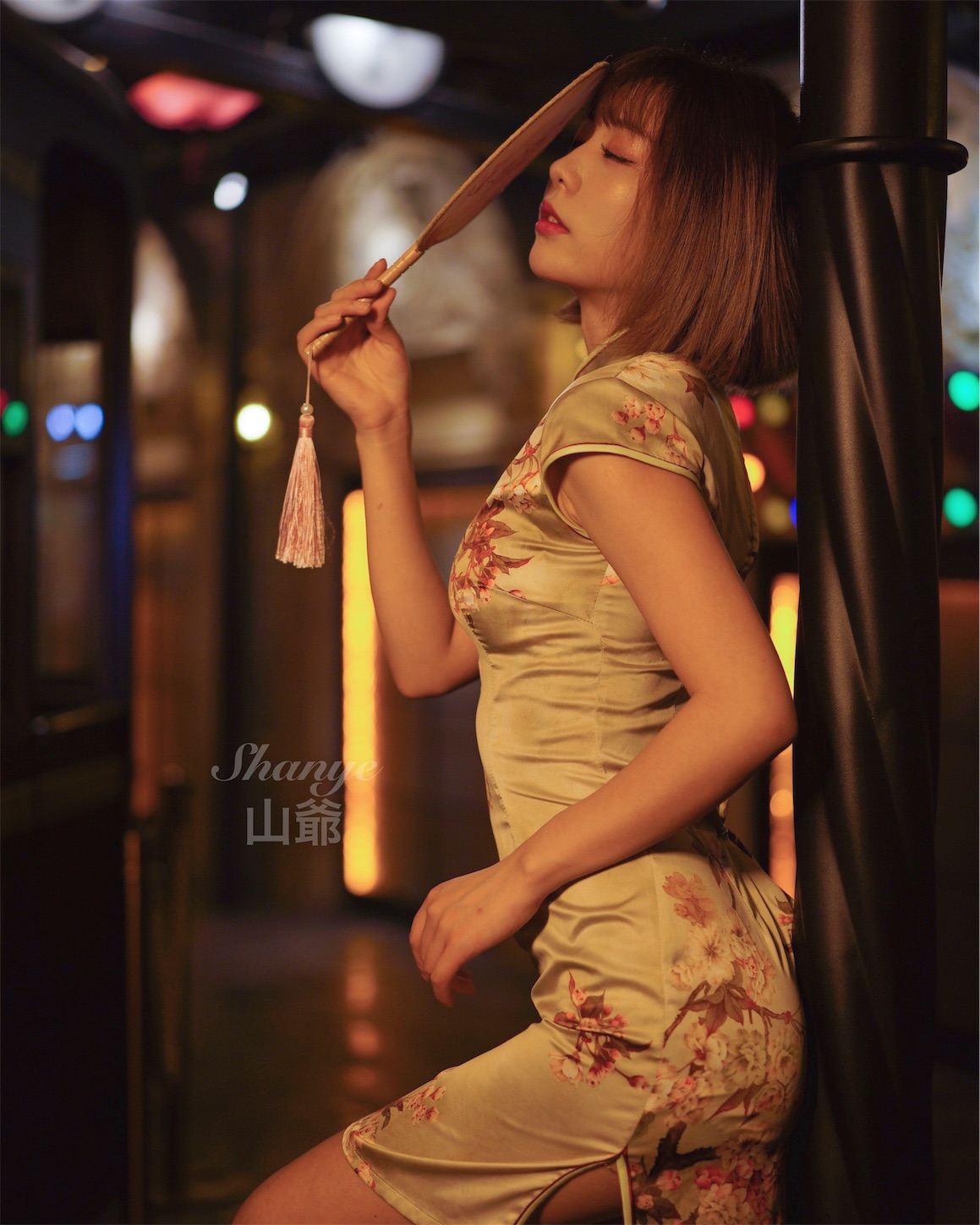 チーパオポートレート,portraitphotograph