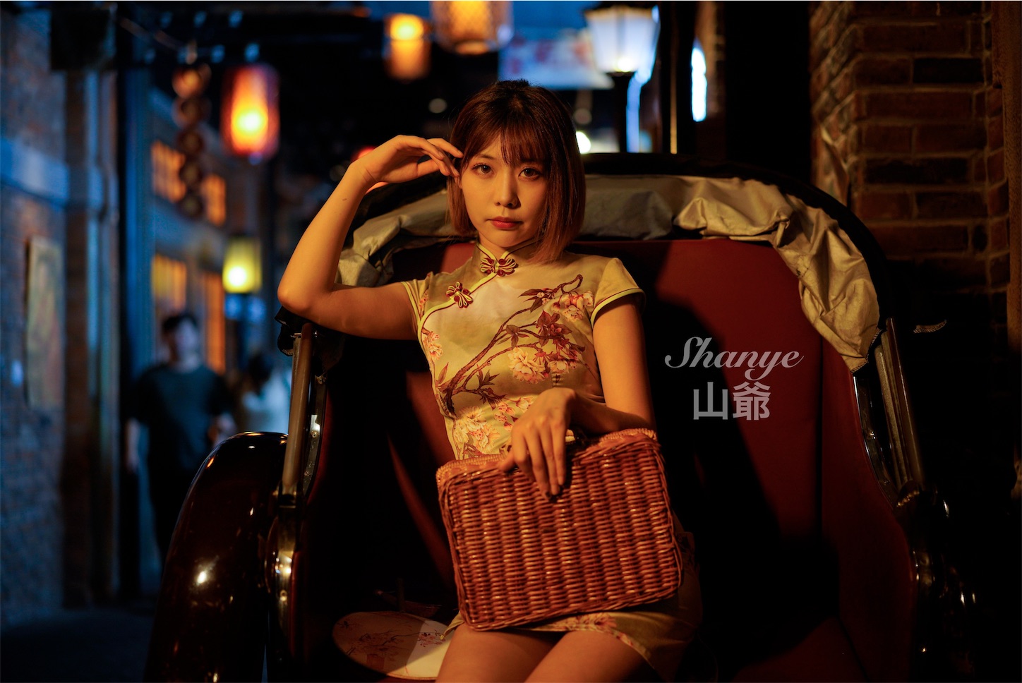 チーパオポートレート,portraitphotograph