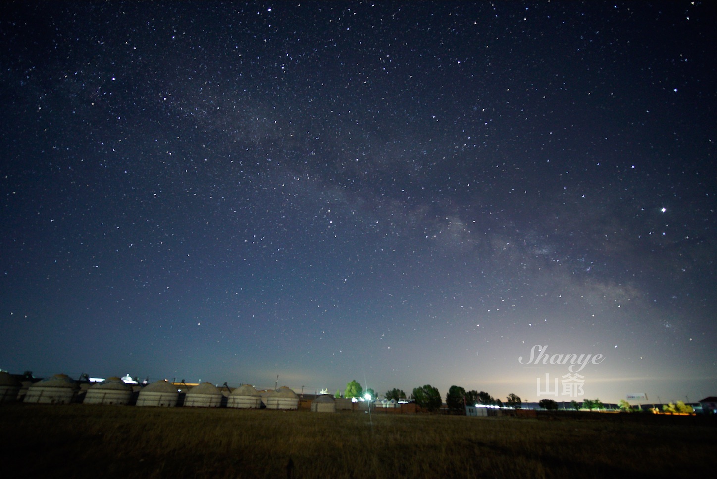 内モンゴルの天の川,Laowa15mm,星空