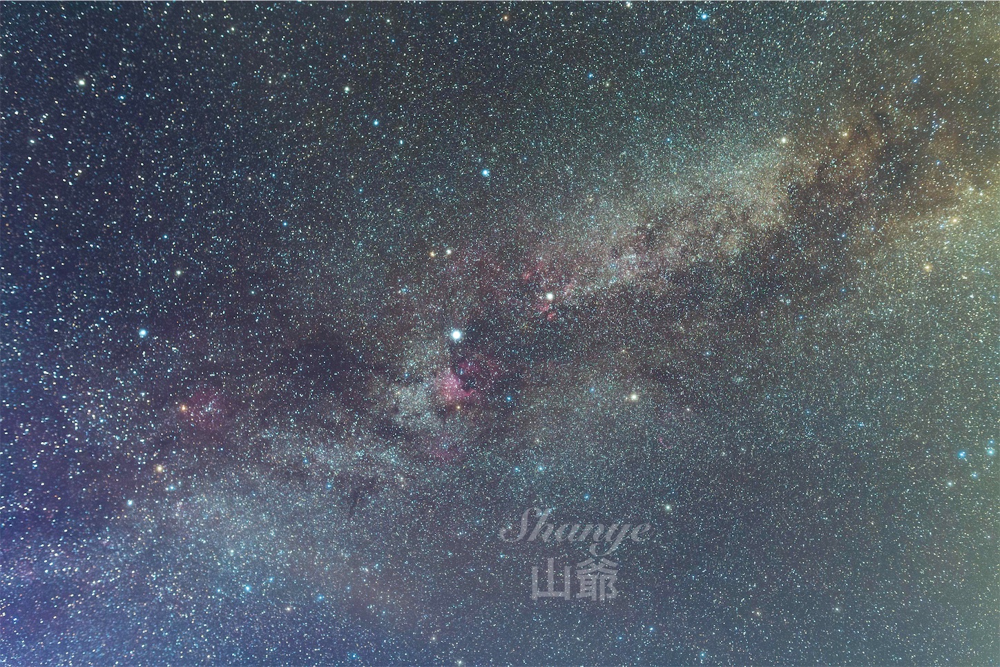 SIGMA135mm,はくちょう座天の川
