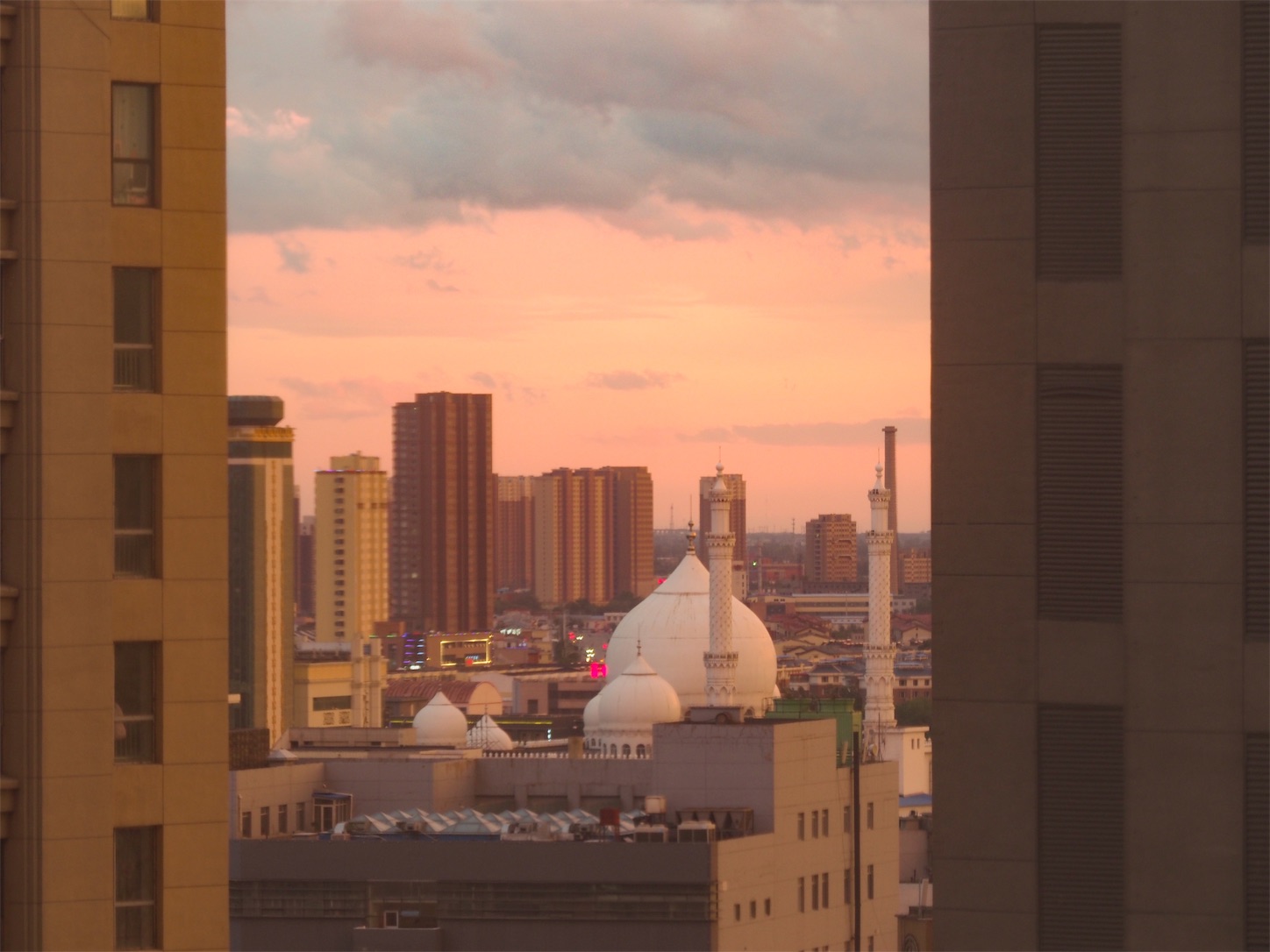 フフホトのマジックアワー