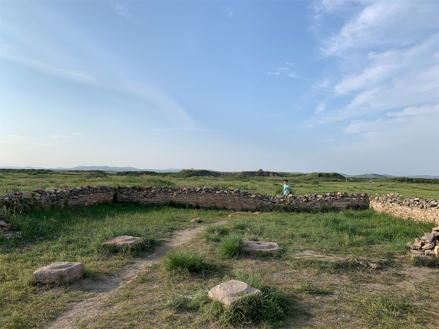 元上都の遺跡Site of Xanadu