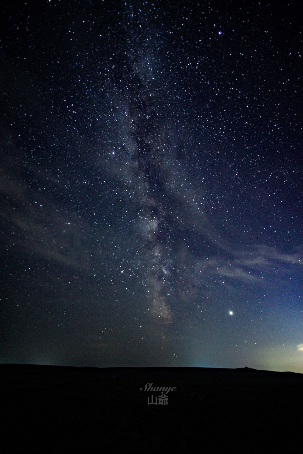 f:id:shan1tian2:20190807081532j:image シリンゴル草原の星空