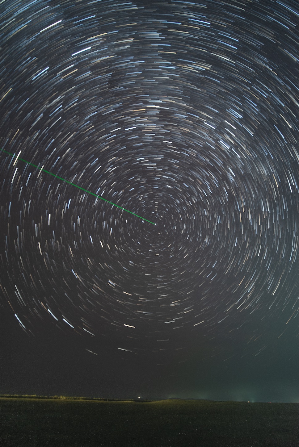 f:id:shan1tian2:20190808101522j:image 北の空の星の軌跡