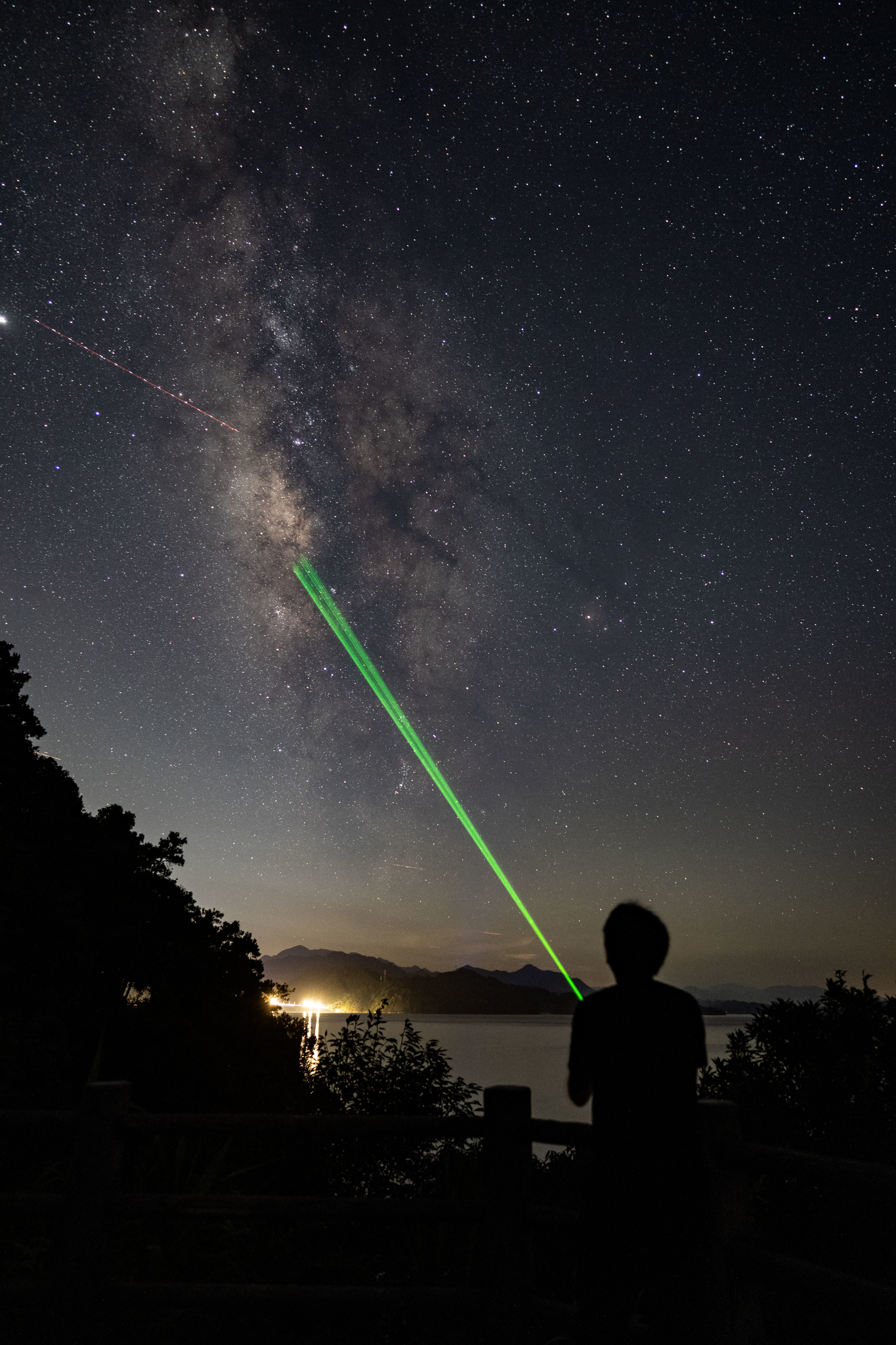 千島湖天の川 千島湖天の川