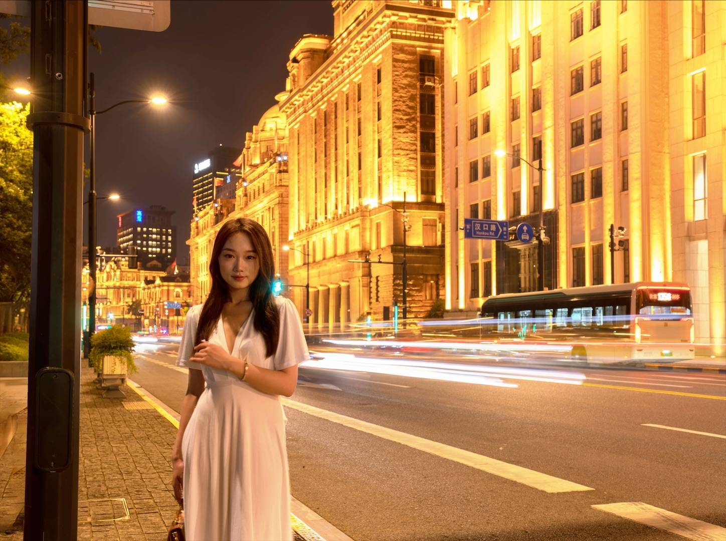 上海灘　チャイナドレス YUMIE KAZAMA】Collaboration Denim チャイナドレス