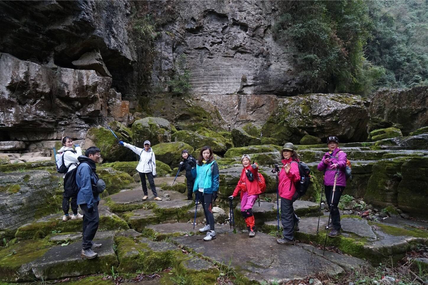 恩施，清江古河床