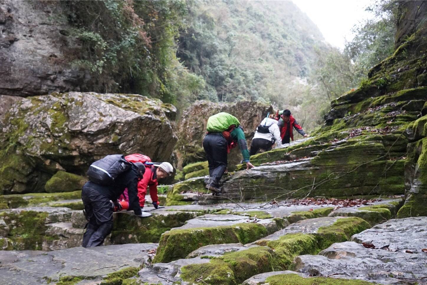 恩施，清江古河床